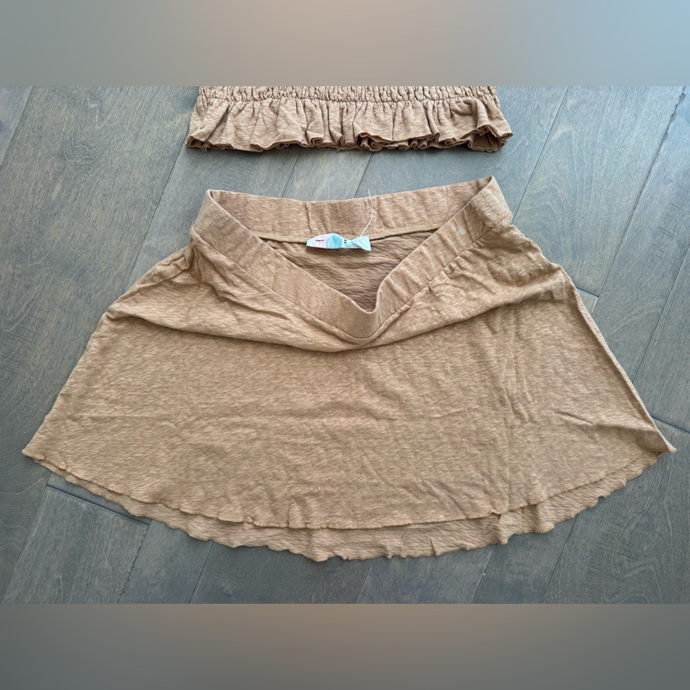 NWOT Free People Beach Lora Set-Suntan - Picture 13 of 16
